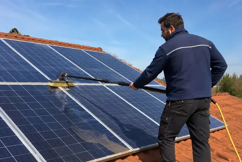 Nettoyage et entretien de panneaux solaires à Port-d'Envaux